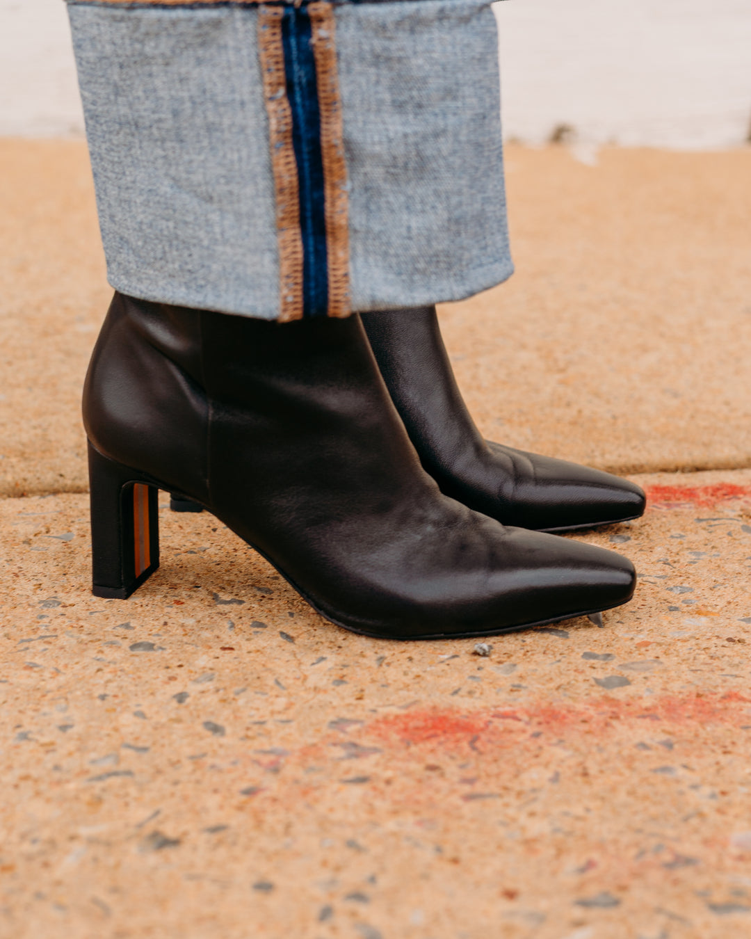 Sam Edelman: Saige Black Leather Boots