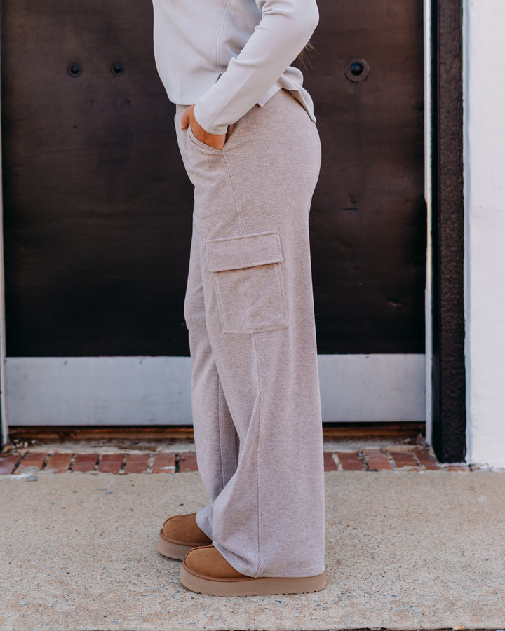 Thread & Supply: Faye Pant in Taupe Heather