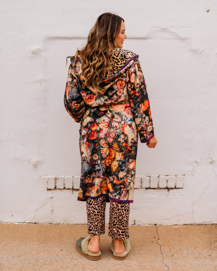 Johnny Was: Aditi Robe (Reversible) in Leopard