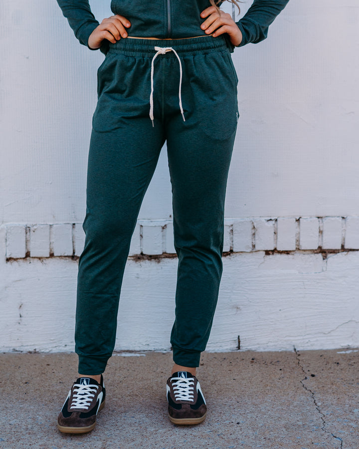 Glyder: Serene Joggers in Forest
