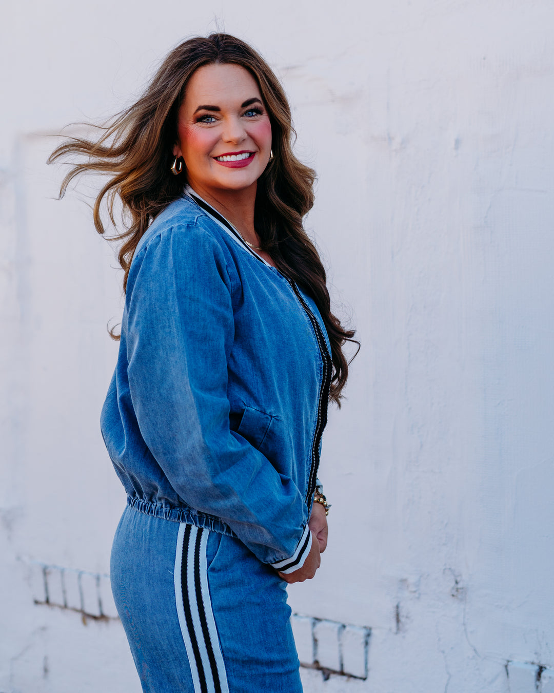 Jodifl: Denim Top H42040