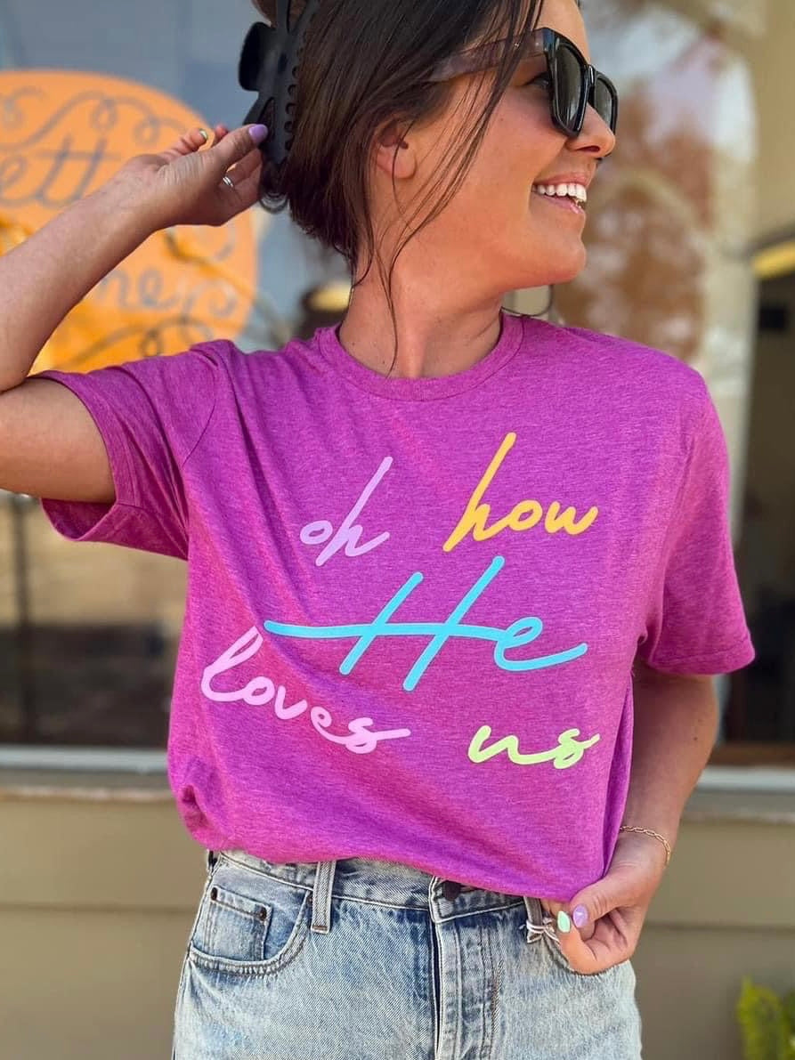 Oliver & Otis: OHHLU Tee in Berry