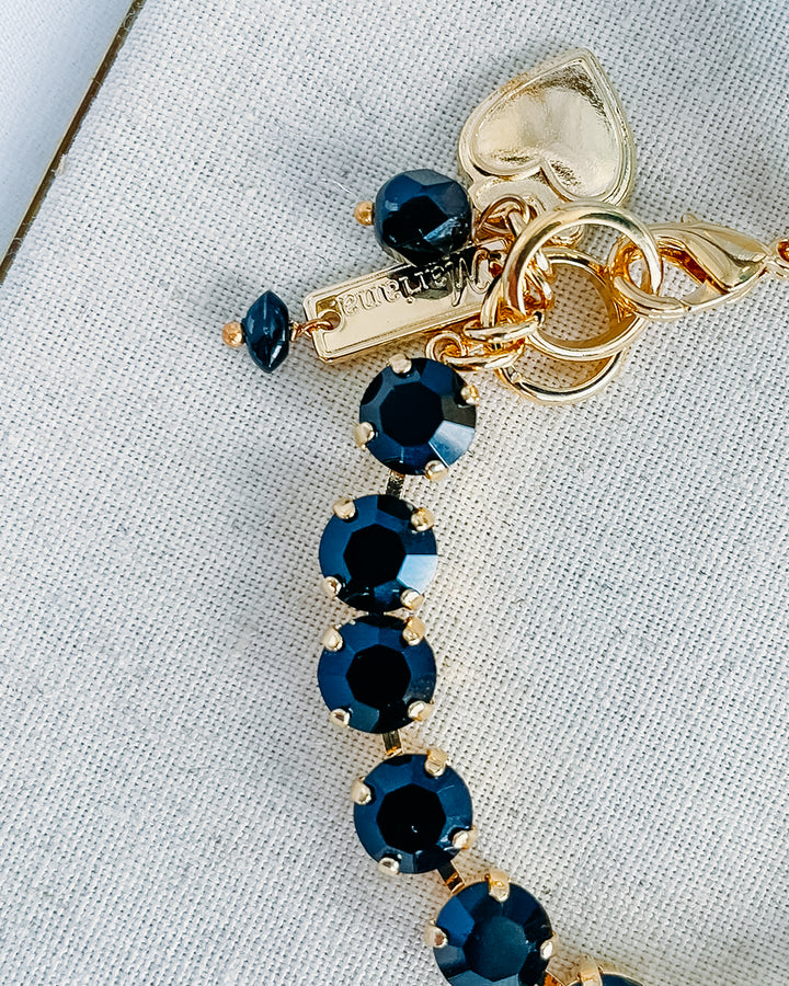 Mariana: Black Everyday Bracelet - B-4252-280280-YG - The Vogue Boutique
