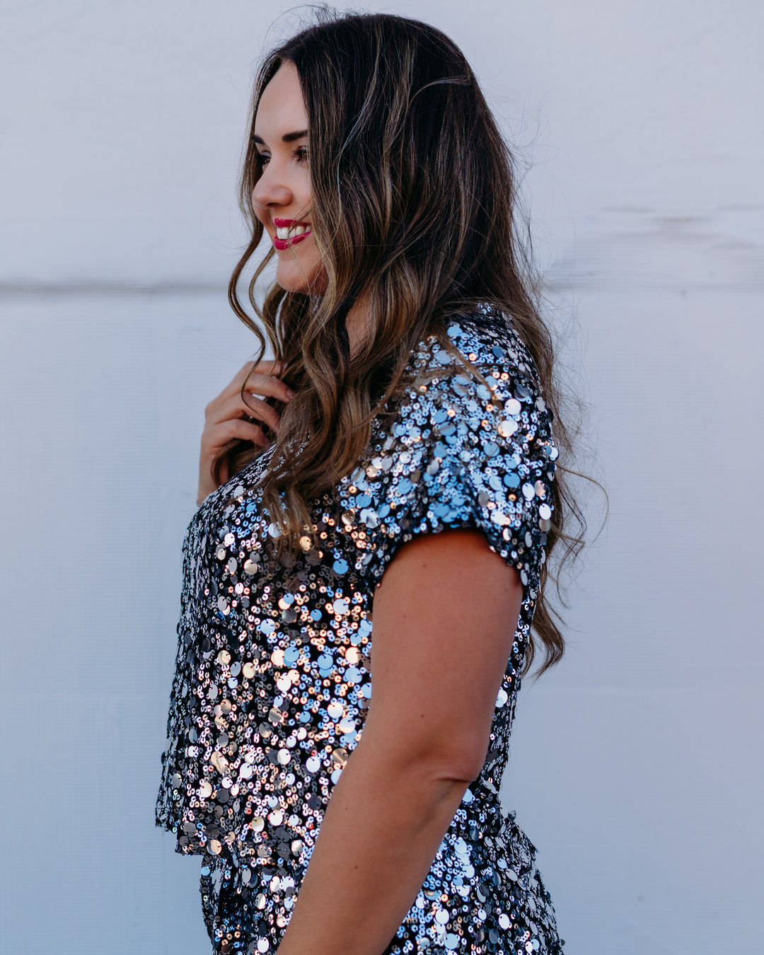 Steve Madden: Cressa Top in Silver