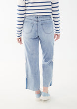 Load image into Gallery viewer, French Dressing Jeans: Olivia Wide Leg Ankle with Patch Side in Light Wash
