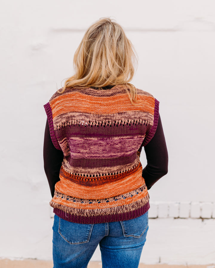 Another Love: Lina Top in Dark Orchid Ombre