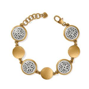 Brighton: Ferrara Two Tone Luce Link Bracelet