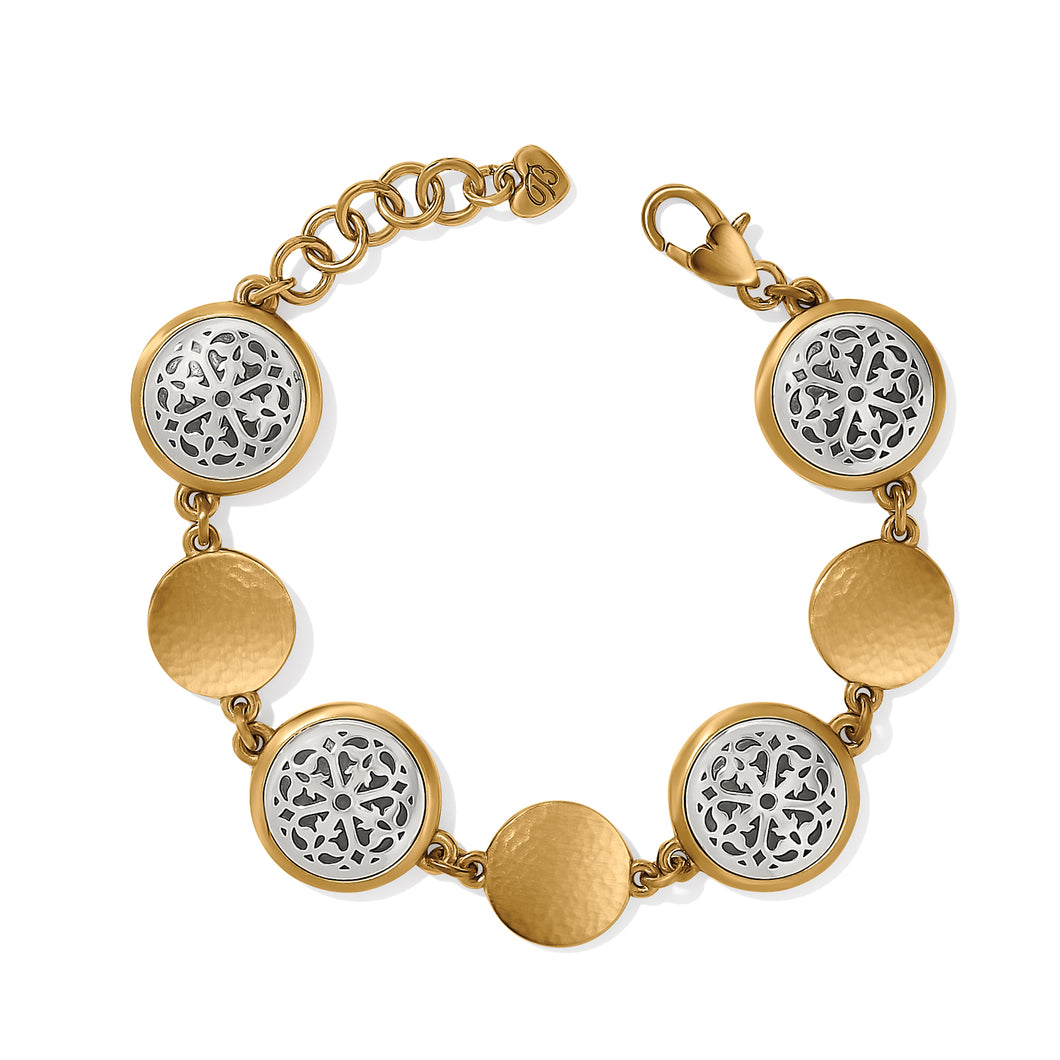 Brighton: Ferrara Two Tone Luce Link Bracelet