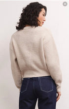 Load image into Gallery viewer, Z Supply: Alaska Rib Sweater in Light Oatmeal Heather
