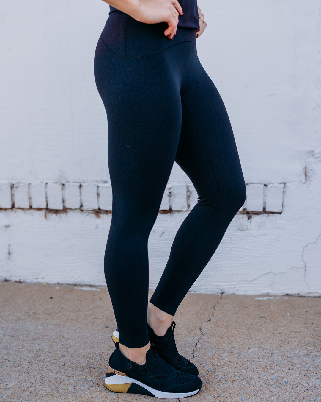 Spanx: Bb Embossed 7/8 Legging in Frcfln Min Cr Vb (51178R)