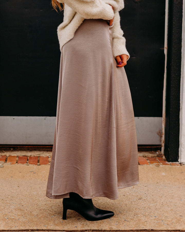 Z Supply: NorthPointe Midi Skirt in Moonlight