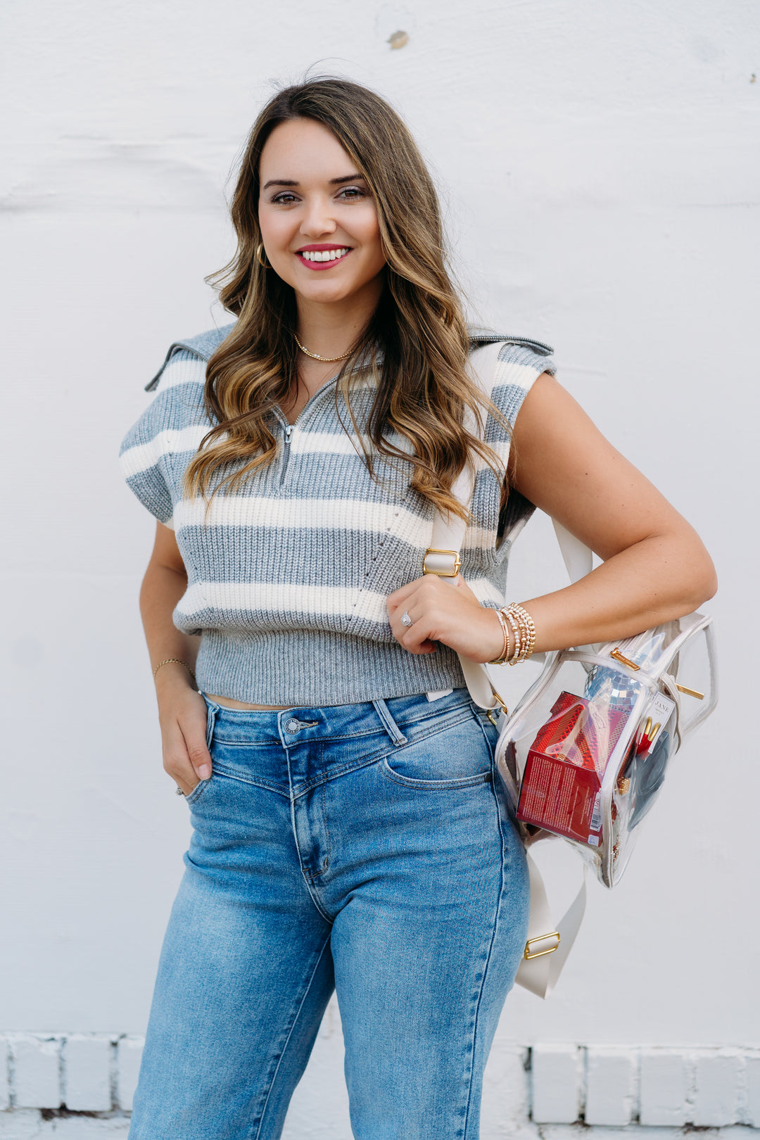 Kendra Scott: Clear Back Pack