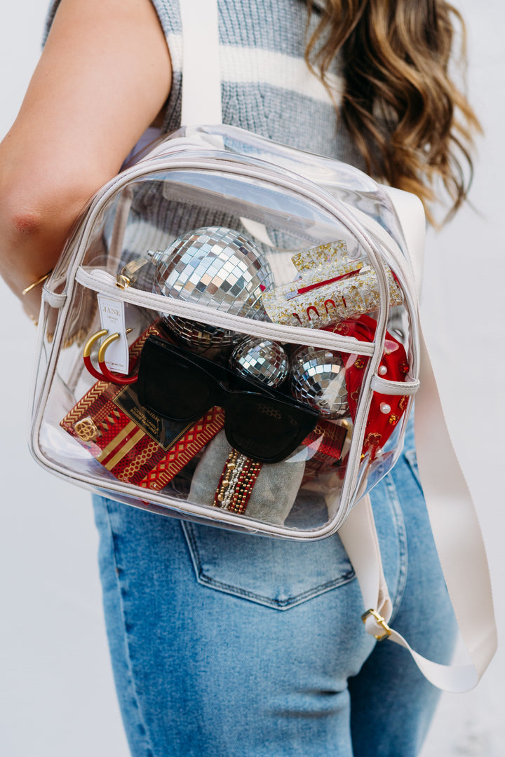 Kendra Scott: Clear Back Pack