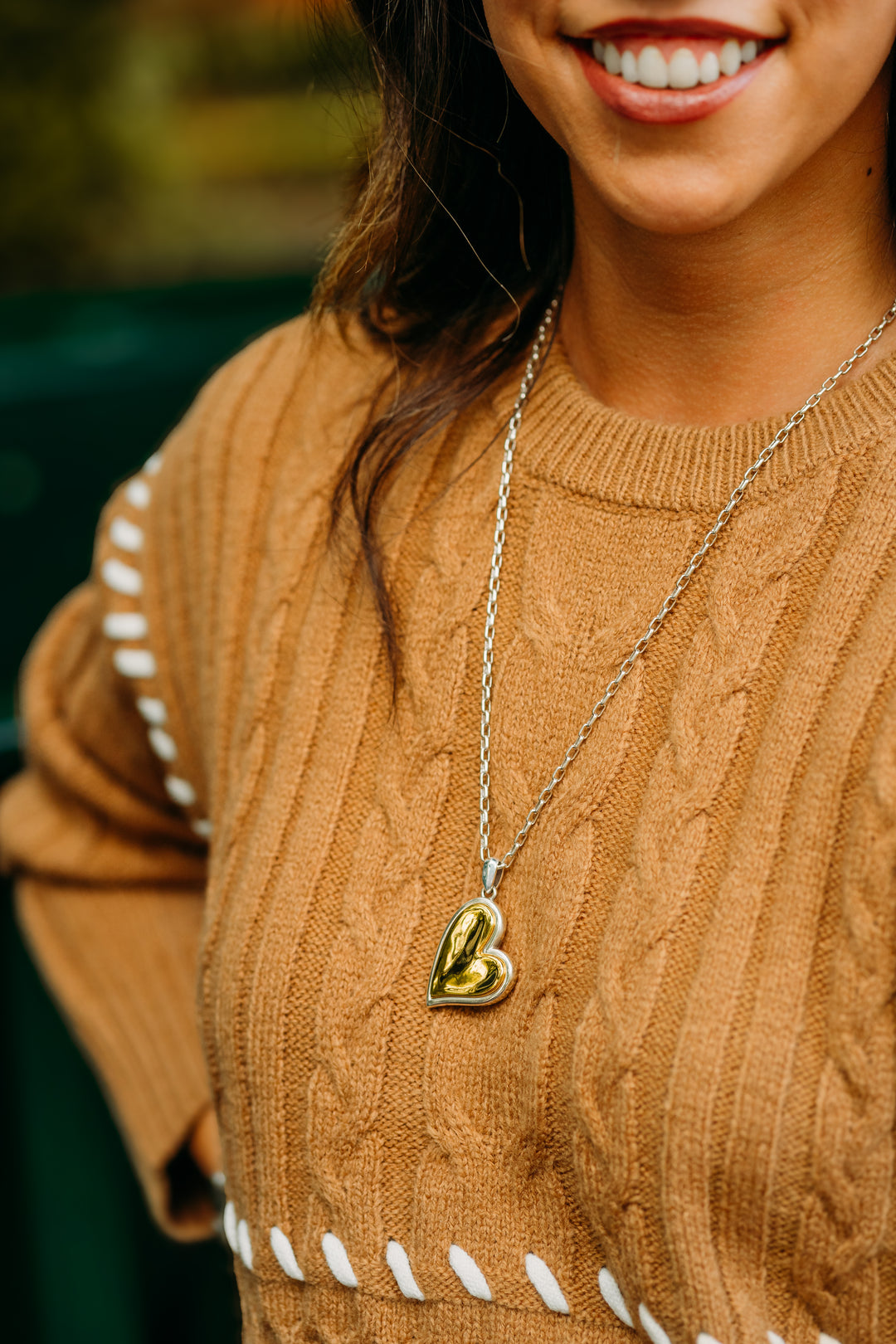 Brighton: Cascade Heart Reversible Necklace JM7517