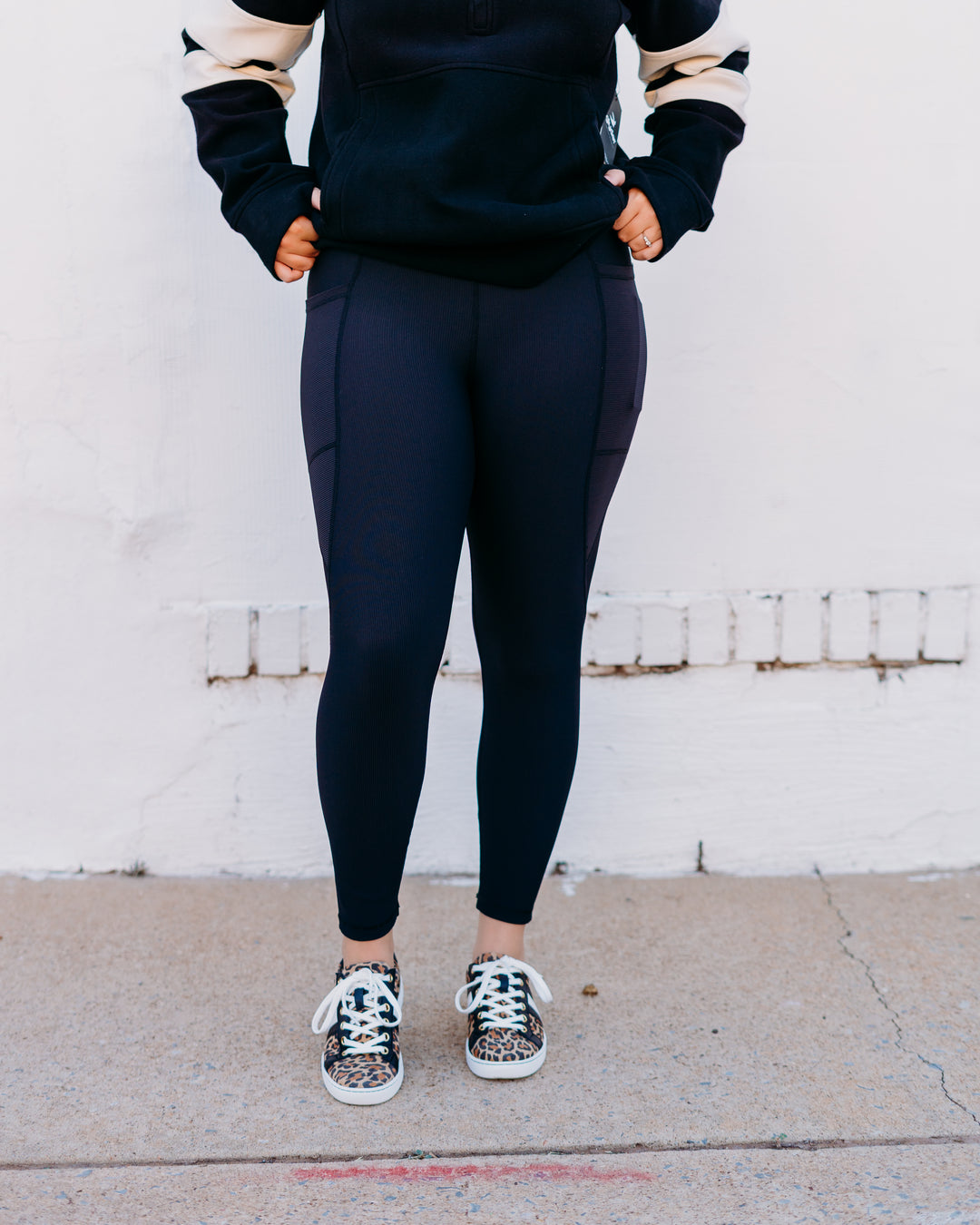 Glyder: Beam 7/8 Leggings in Black