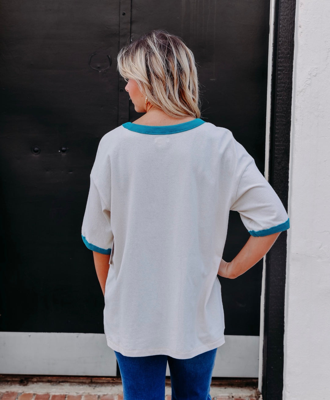 Billabong: Go West Ringer Tee in White Cap (BL000922W)