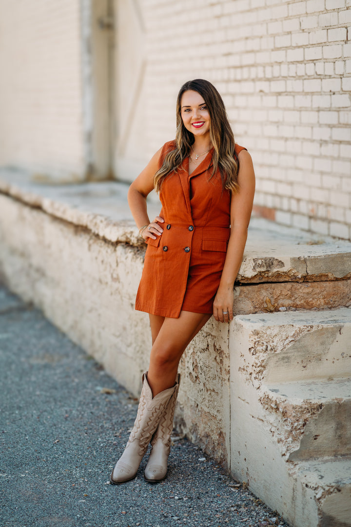 Steve Madden: Paris Romper in Sienna