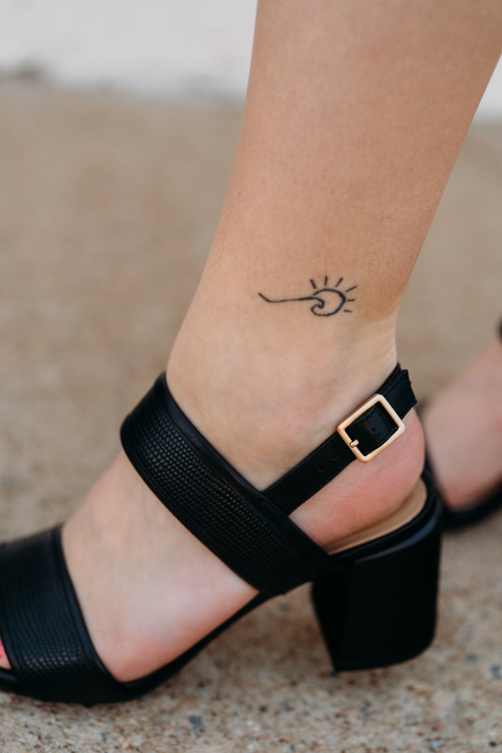 Clarks: Ezoria Sling Black Interest Sandals