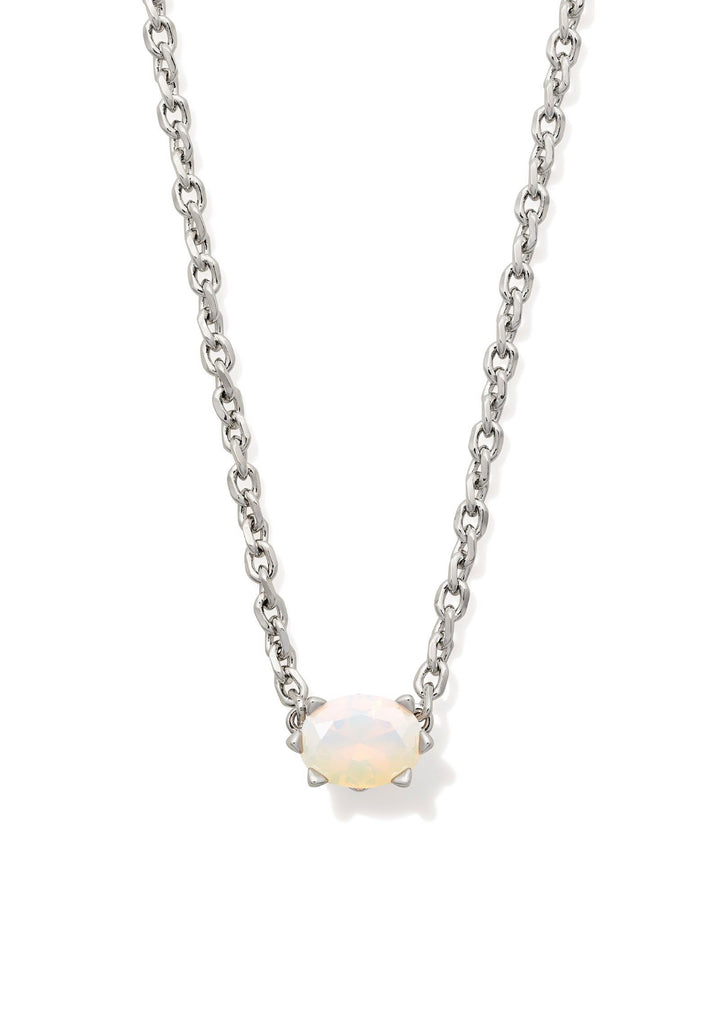 Kendra Scott: Cailin Birthstone Silver Pendant Necklace