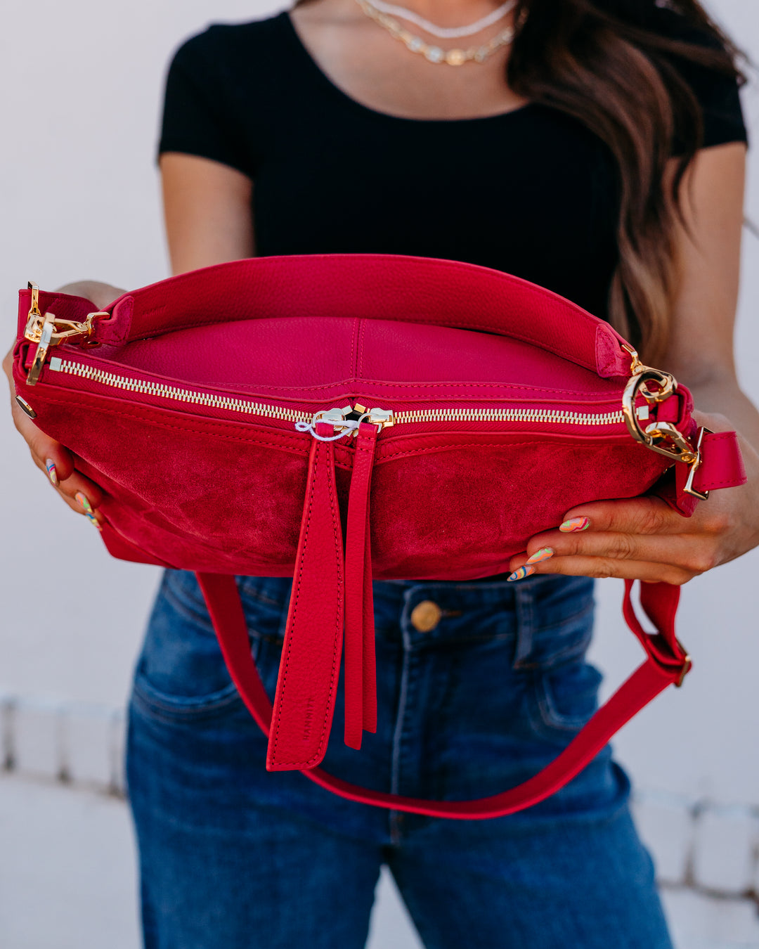 Hammitt: Grace Med in Calypso Suede (19272) - The Vogue Boutique