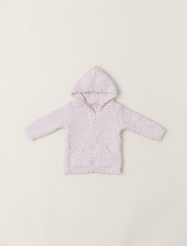 Barefoot Dreams: CozyChic Infant Hoodie in Pink