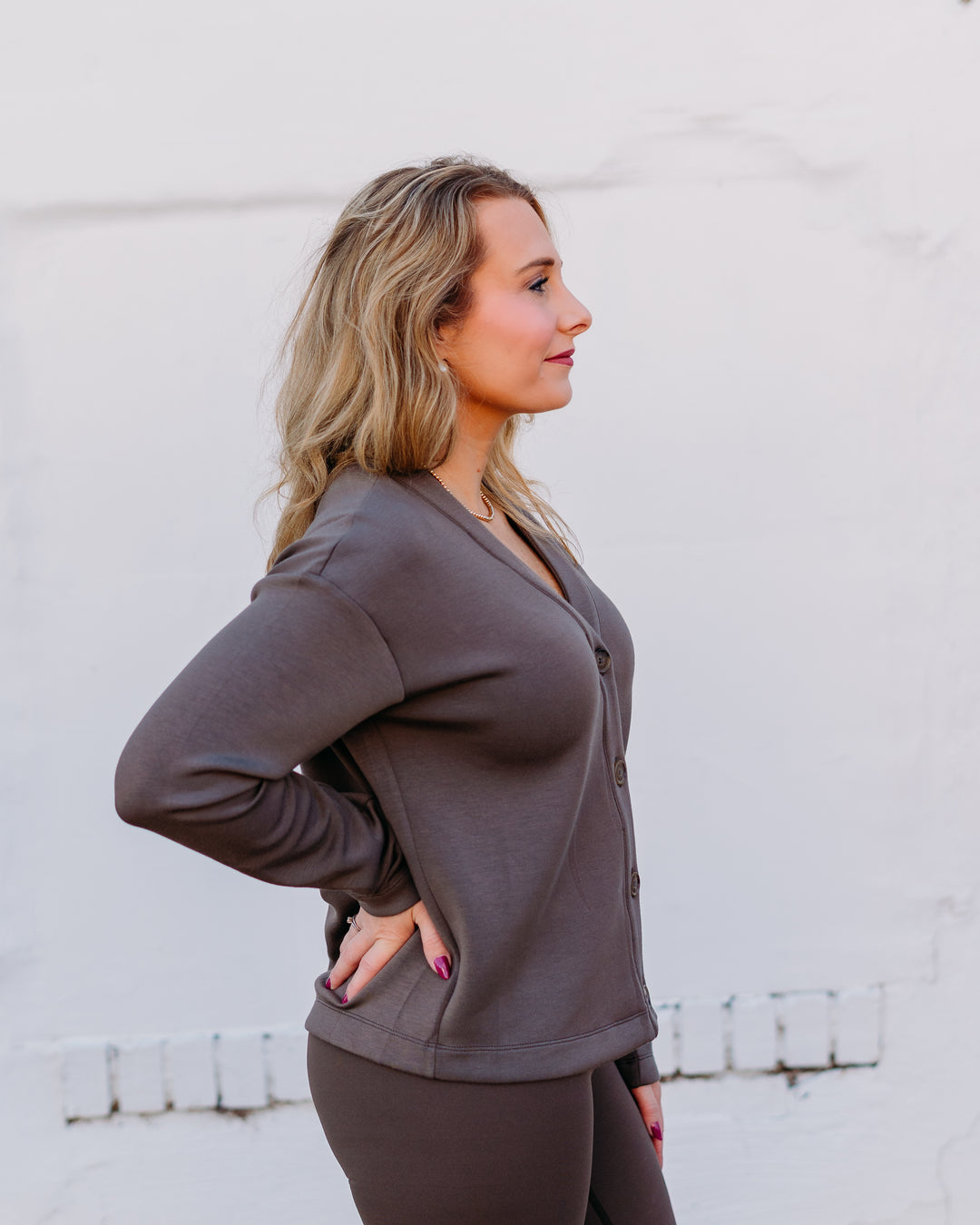 Spanx: Airessentials Cardigan in Mineral