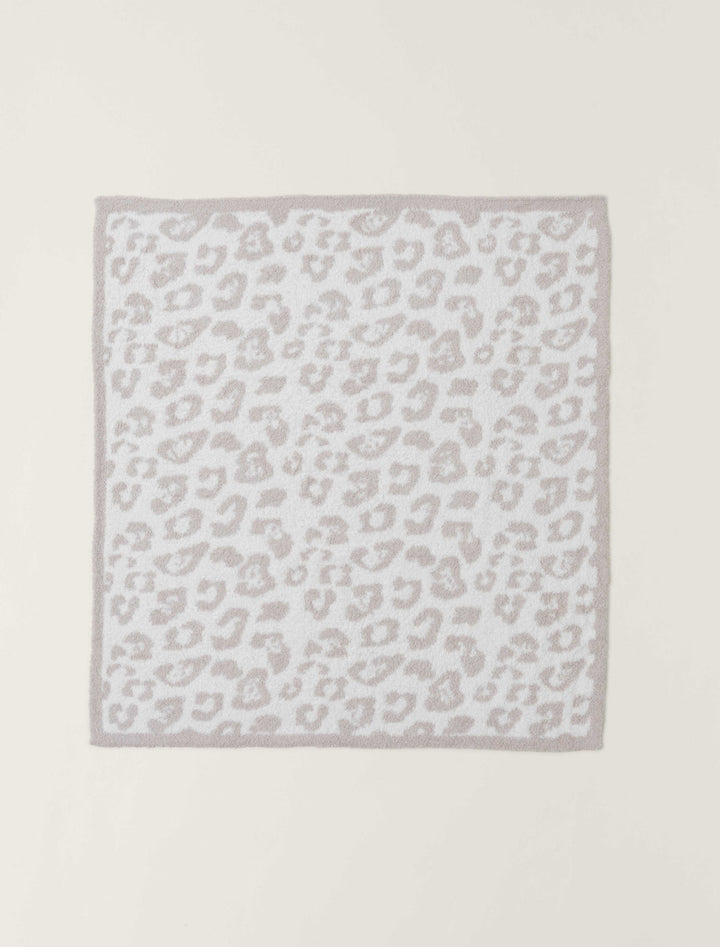 Barefoot Dreams: CozyChic Barefoot in the Wild Baby Blanket in Stone / Cream