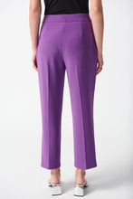 Load image into Gallery viewer, Joseph Ribkoff: Majesty Cropped Pleated Pants Style 242193
