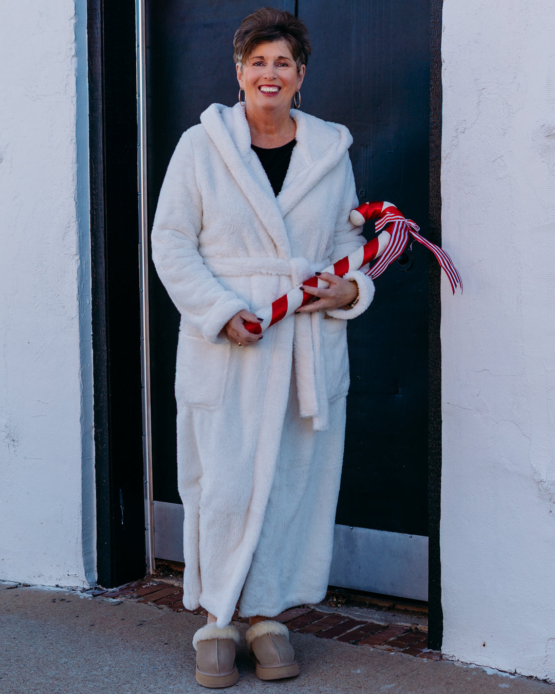 UGG: Aarti Long Robe in Cream (1161170-CRM)