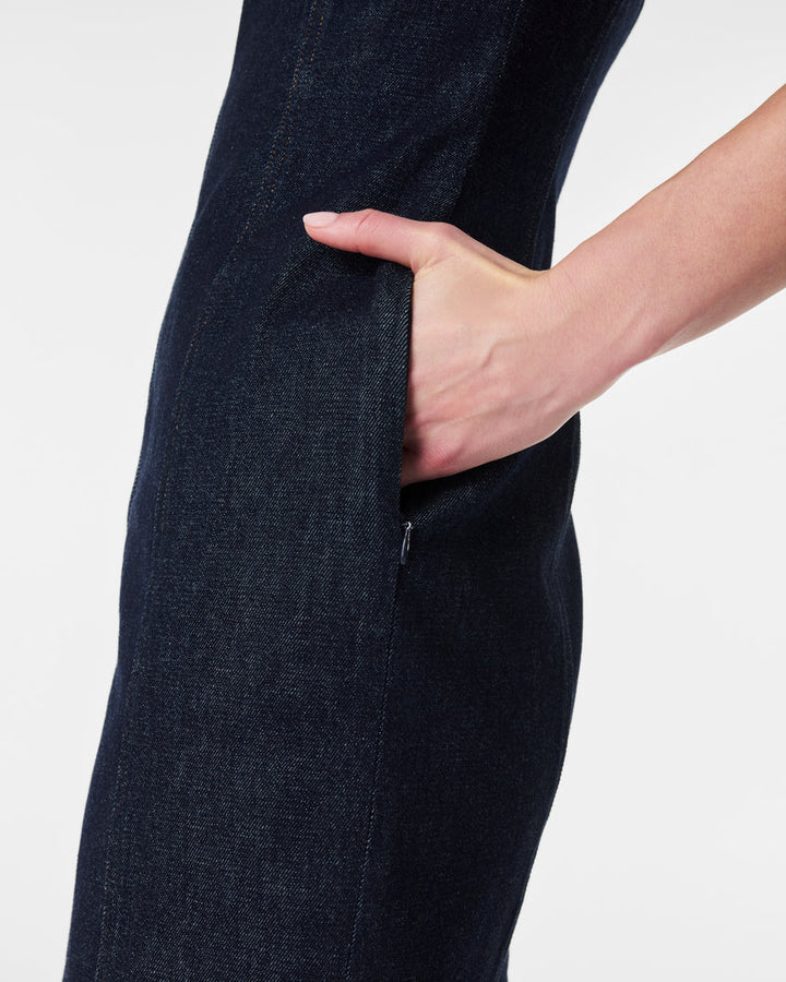 Spanx: Denim Seamed Shift Dress 20715R