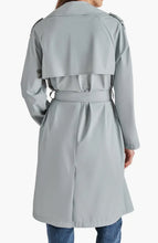 Load image into Gallery viewer, Steve Madden: Ilia Raincoat in Slate Grey
