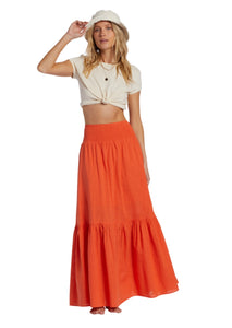 Billabong: In the Palms Skirt in Coral Craze ABJWK00146-NME0