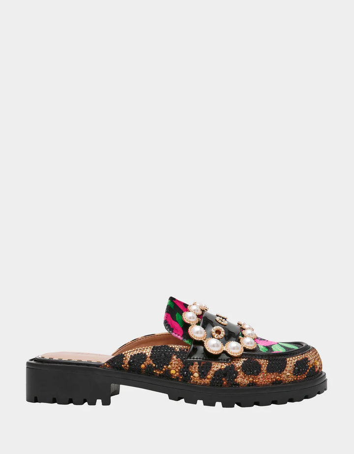 Betsey Johnson: Barton in pink and green multi (BART01S5PG8100)