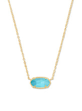 Load image into Gallery viewer, Kendra Scott: Elisa Gold Pendant Necklace - The Vogue Boutique
