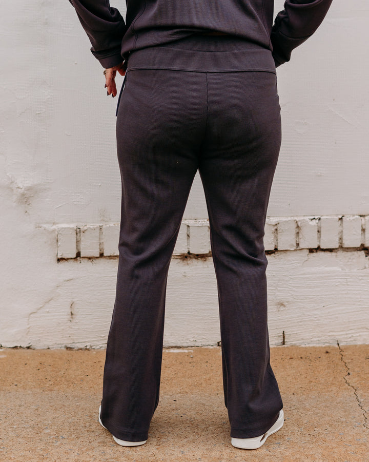 Tribal: Pull On Pant in Charcoal (22370-8236)