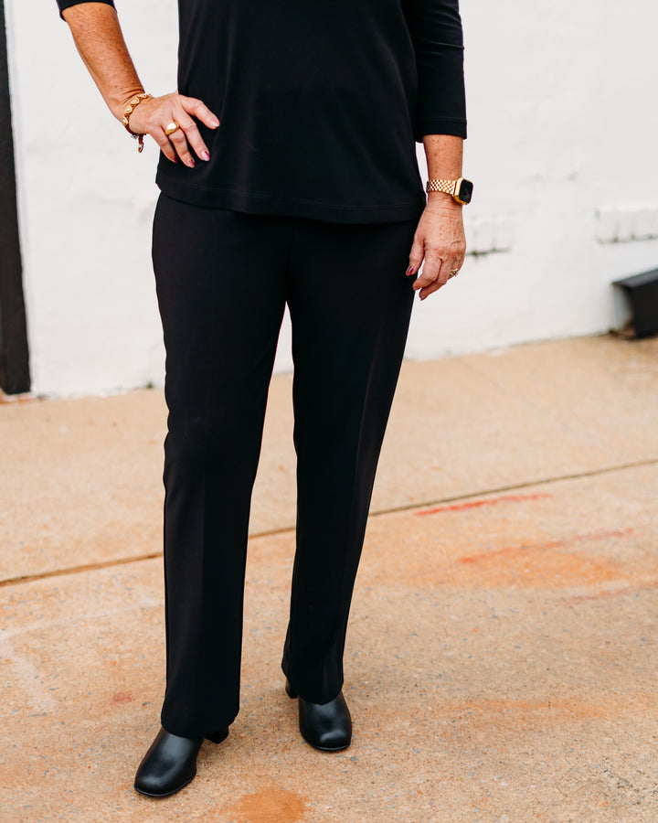 Joseph Ribkoff: Basic Black Pant - The Vogue Boutique