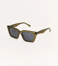 Load image into Gallery viewer, Z Supply: Feel Good Polarized Sunglasses in Moss Grey
