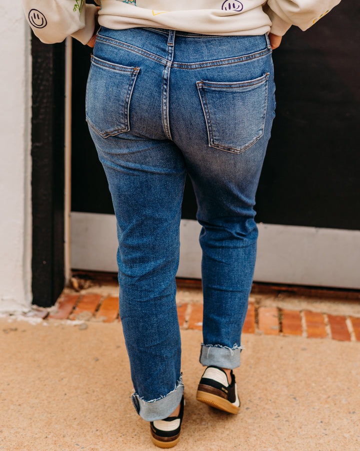 Kut: Racheal High Rise Mom Jean in Extravagant