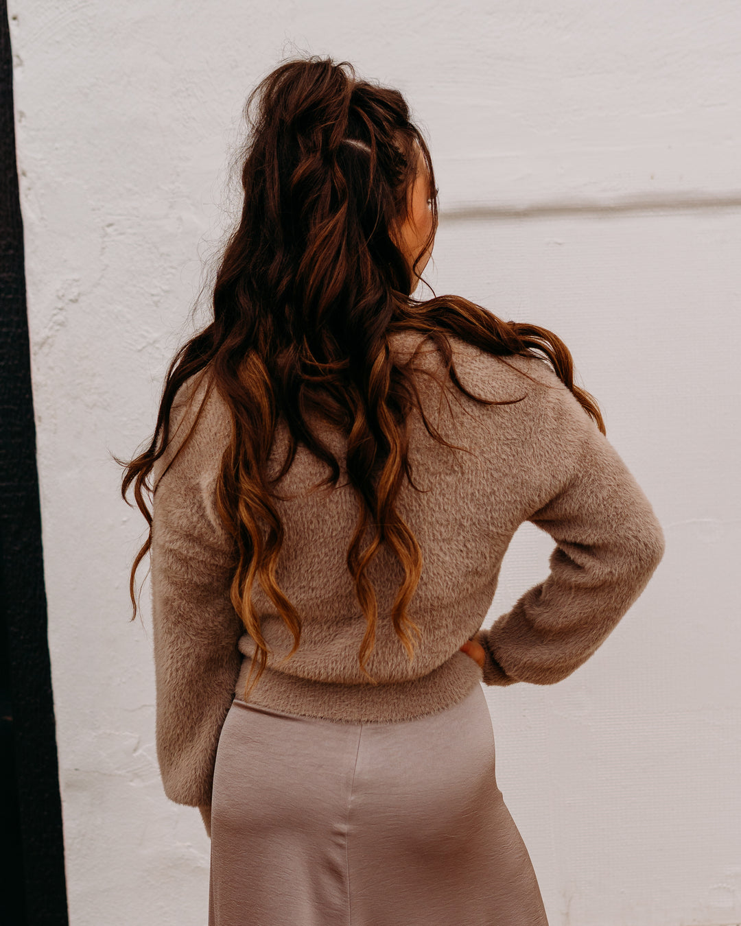 Z Supply: Sadira Fluffy Cardigan in Moonlight