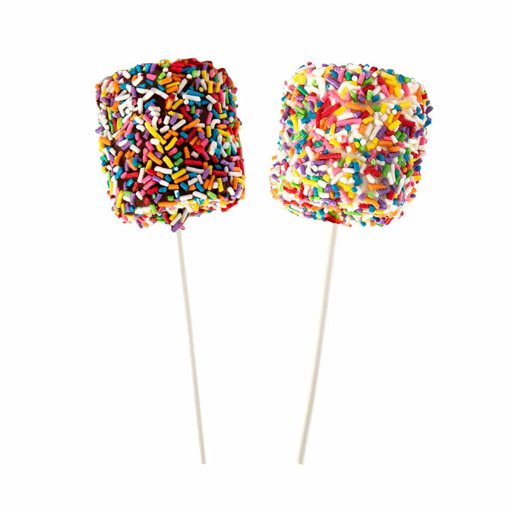 Lolli & Pops:  Rainbow Confetti Marshmallow Pop