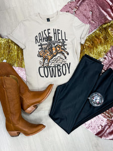 J. Coons.: Raise Hell Cowboy T-Shirt