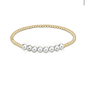 Enewton: Beaded Bliss Gold Pearl Bracelet