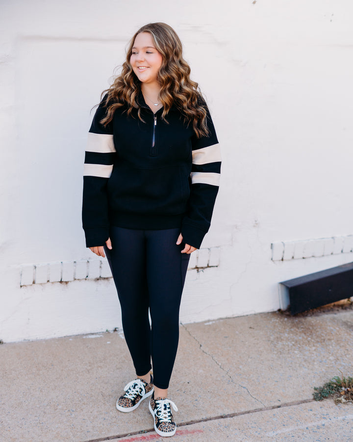 Glyder: Beam 7/8 Leggings in Black