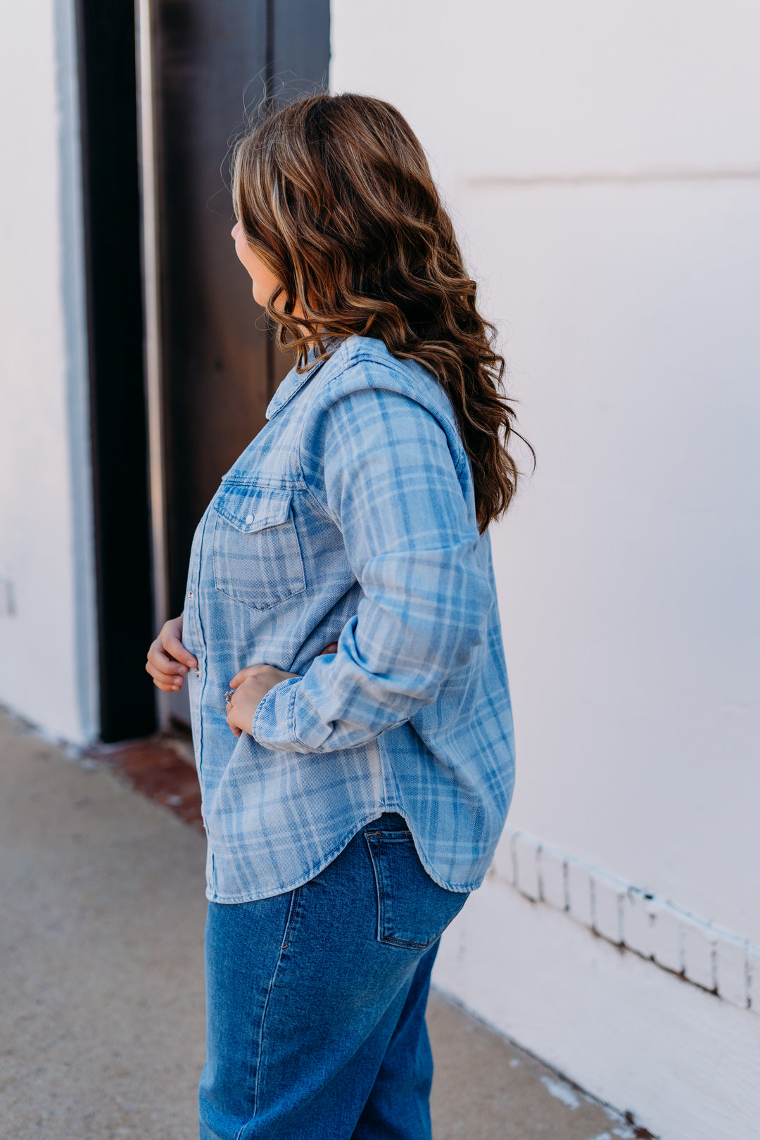 Thread & Supply: Pippin Jacket  in Plaid J2455BDTS