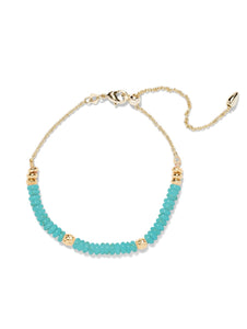 Kendra Scott: Deliah Bracelet in Gold Turquoise