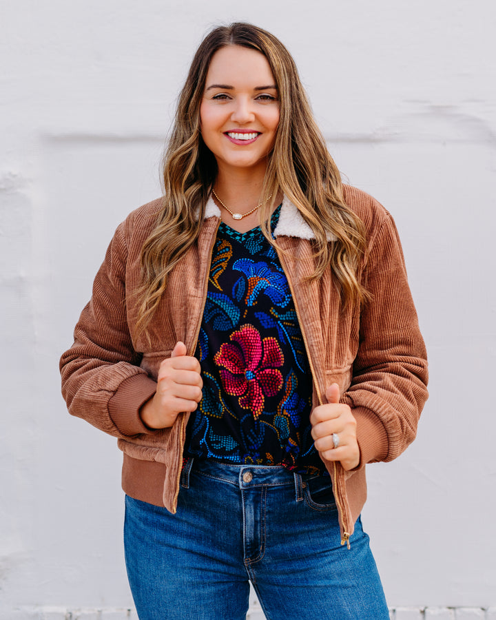 Dear John: Hallie jacket in Melted Butterscotch