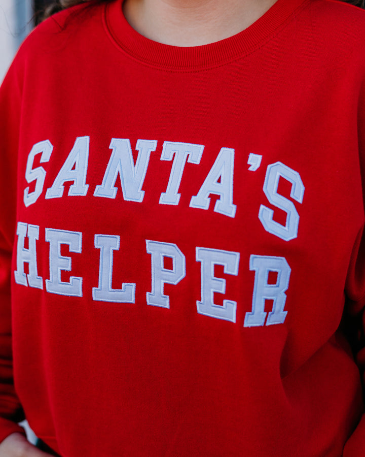 Z Supply: Holiday Sweatshirt in Festive Red