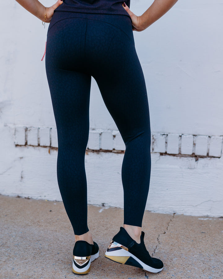 Spanx: Bb Embossed 7/8 Legging in Frcfln Min Cr Vb (51178R)