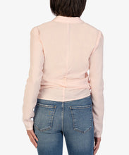 Load image into Gallery viewer, Kut: Mercedes Long Sleeve Button Down in Soft Pink
