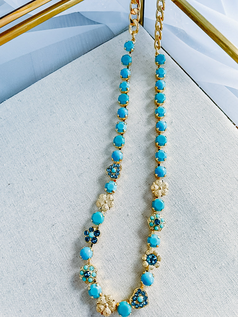 Mariana: "Crystal Blue" N-3028/2-6009-YG
